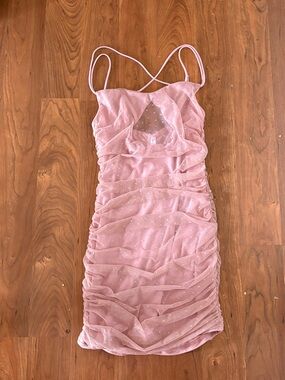 NEW Lucy in the Sky Light Pink Mini Dress